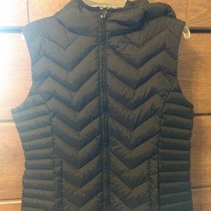Vest with hood